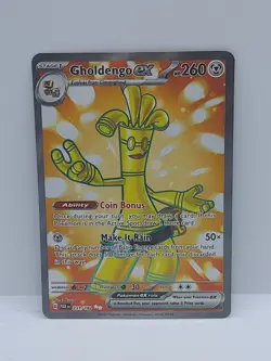 Gholdengo ex 231/182 Sv04: Paradox Rift Holo Pokemon TCG Full Art - Image 2