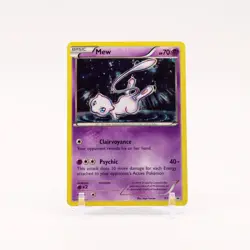 Mew - XY192 Black Star Promo Holo SWIRL Pokemon - LP - Image 1