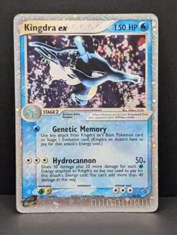 Kingdra ex 92/97 Dragon Holo Ultra Rare Pokemon TCG Nintendo vintage HP - Image 1