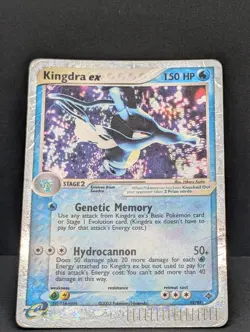 Kingdra ex 92/97 Dragon Holo Ultra Rare Pokemon TCG Nintendo vintage HP - Image 3
