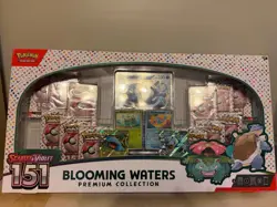 Pokemon TCG Scarlet & Violet 151 Blooming Waters Premium Collection Box Set NEW - Image 1