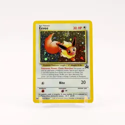 Eevee - 11 Vintage WotC Promo Holo SWIRL Pokemon - LP/MP - Image 1