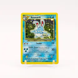 Azumarill - 2/111 Neo Genesis Unlimited Holo Rare SWIRL Pokemon - NM - Image 1