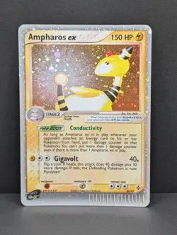 Ampharos ex 89/97 Dragon Holo Ultra Rare Pokemon TCG Nintendo WOTC e-reader HP - Image 1