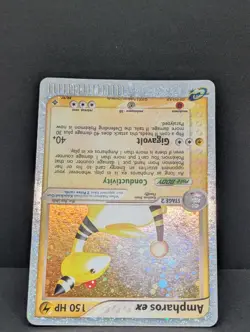 Ampharos ex 89/97 Dragon Holo Ultra Rare Pokemon TCG Nintendo WOTC e-reader HP - Image 4