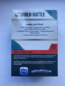 Pokemon Scarlet And Violet Twilight Masquerade Build And Battle Box - Image 2