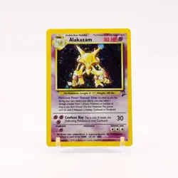 Alakazam - 1/130 Base Set 2 Holo Rare Pokemon - NM/LP - Image 1