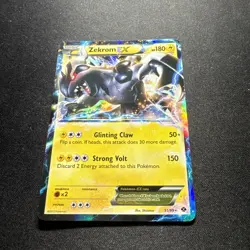 Pokemon Zekrom EX #51/99 Black & White Next Destinies 2012 - Image 2