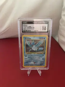 Pokemon Articuno Fossil Holo Rare #2 CGC 10 Gem Mint WOTC - Image 1