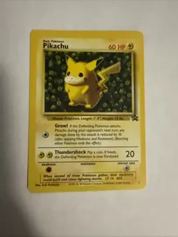 Pokemon TCG Pikachu Wizards Black Star 1 Promos Regular Rare Vintage - Image 1