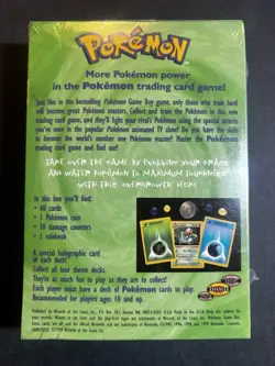 Wizards of the Coast 1999 Pokemon Overgrowth Theme Deck New Sealed In Box - Image 2