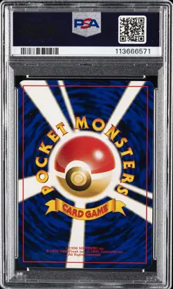 1996 POKEMON BASE SET JAPANESE #32 NIDORAN PSA 10 - Image 2