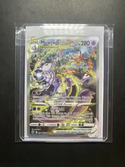 Pokemon TCG Mewtwo VSTAR - GG44/GG70 Crown Zenith Alt Art Holo (NM/Mint) - Image 3