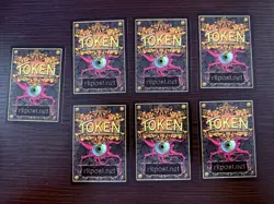 7x Signed Mtg Pikachu Vampire Token Card RK Post - Image 2