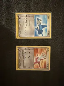 Pokemon Card Nintendo Promos Lot (2): Latias 014 and Latios 015 - Image 1