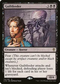 Guiltfeeder Commander 2016 PLD Black Rare MAGIC THE GATHERING CARD ABUGames - Image 1
