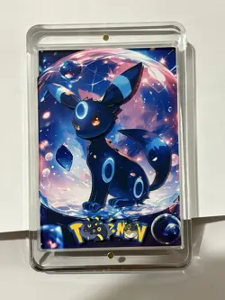 Pokemon Acrylic 3D paper display art card Umbreon Non Tcg - Image 1