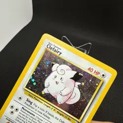 Pokemon TCG Clefairy 006/130 Holo Rare Base Set 2 WOTC Vintage Card - LP/MP - Image 2