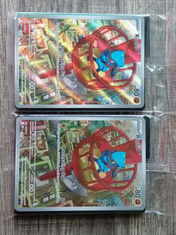 Riolu Mega Evolution ETB Pokemon Card Promo 010 Sealed X2! - Image 1