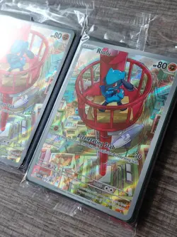 Riolu Mega Evolution ETB Pokemon Card Promo 010 Sealed X2! - Image 3