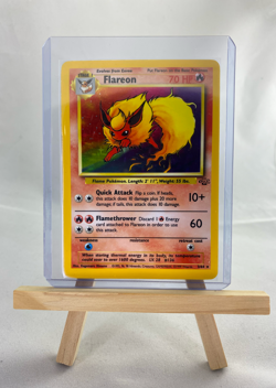 Pokemon TCG: Flareon - Jungle - 3/64 - Holographic 1999 Wizards Card - Image 1