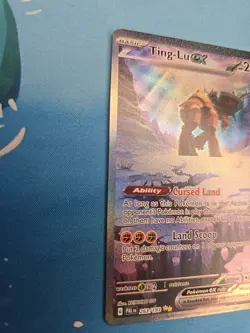 Pokemon TCG Ting-Lu EX Scarlet & Violet Paldea Evolved Holo Card 263/193 - Image 2