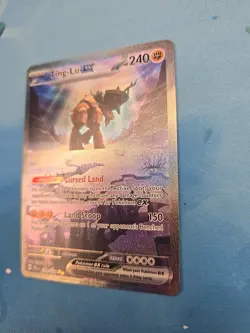Pokemon TCG Ting-Lu EX Scarlet & Violet Paldea Evolved Holo Card 263/193 - Image 3