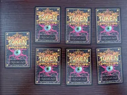 7x Signed Mtg Pidgey Bird Token Card RK Post - Image 2