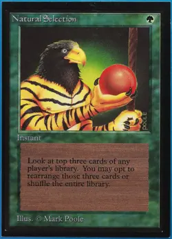 Natural Selection Collectors' Edition PLD (Reserved List MTG Magic Card) 493429 - Image 1