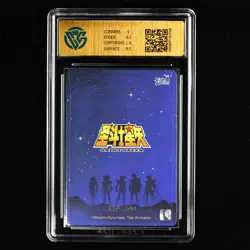 CCG GemMint 9.5 2025 KAYOU Saint Seiya CCG Card SS-BMR-015 Shura 319/399 - Image 2
