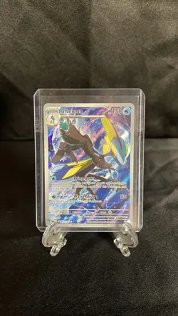 Pokemon TCG Inteleon 142/132 Mega Evolution Illustration Uncommon Card - Image 1