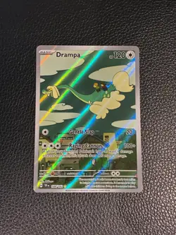 Pokemon Cards: Temporal Forces Illustrator Rare: Drampa 184/162 - NM - Image 1