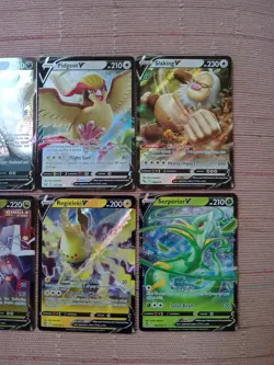 Pokemon TCG Card Lot of 10 Holo V Cards Nm Or Better No Duplicates - Image 3