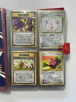 1999 Pokemon Pikachu Red Collector's Vintage Binder & 67 Vintage Card Lot - Image 2