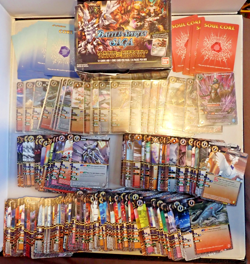Battle Spirits Saga TCG Bundle Job Lot 342 Mint Cards Inc Foil & Rare With Box - Image 1