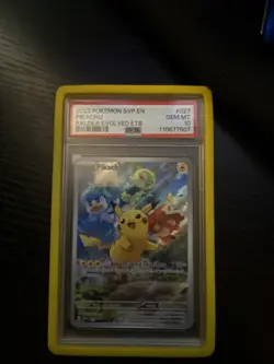 Pikachu Paldea Evolved ETB #027SVP2023 Black Star Promo Card PSA 10 Gem Mint - Image 1