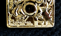 Pokemon Cards 23K Gold Plated CHARIZARD Trading Card 1999 Burger King - Image 4