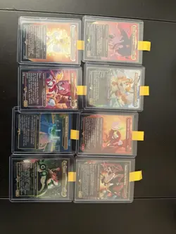 Magic Secret Lair - Sonic Friends And Foes Foil Set - OPENED with bonus card - Image 1