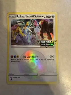 Raikou, Entei & Suicune Jumbo Cards Holo - Image 1