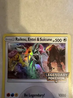 Raikou, Entei & Suicune Jumbo Cards Holo - Image 2
