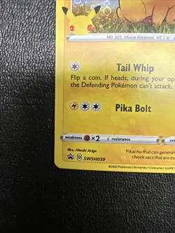 Pikachu - (General Mills) SWSH039 Miscellaneous Cards & Products Holo - Image 2