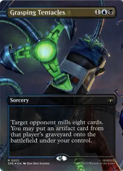 NM - Grasping Tentacles Foil (Borderless) R Marvel's Spider-Man: Eternal-Legal 2 - Image 1