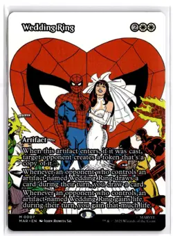 MTG Wedding Ring (Borderless) M 7 NM - Image 1