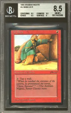 Magic MTG Arabian Nights Ali Baba BGS 8.5 (8.5, 8.5, 9.5, 9) NEAR MINT NM - Image 1