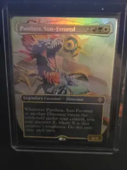Pantlaza, Sun-Favored (Borderless) Commander: the Lost Caverns of Ixalan Foil - Image 1
