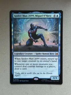 Spider-Man 2099, Miguel O'Hara #8 FOIL - MTG Marvel's Spider-Man Mythical - NM - Image 1