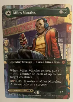 Miles Morales (0200) (Borderless) Marvel's Spider-Man Regular - Image 2