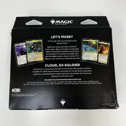 Magic the Gathering Final Fantasy VII Commander Deck Limit Break New Damaged Box - Image 4