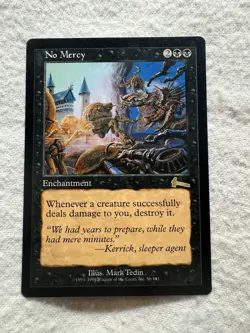 MTG - No Mercy - Urza's Legacy - NM - Free Shipping! - Image 1