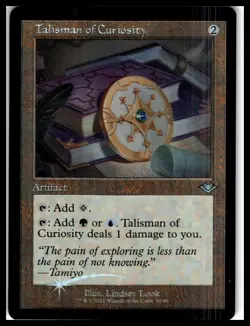 Modern Horizons #35 Talisman of Curiosity (Retro Frame) - Image 1